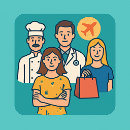 Turizm, sağlık, güzellik, gıda, perakende ve hizmet sektörlerindeki şirketler